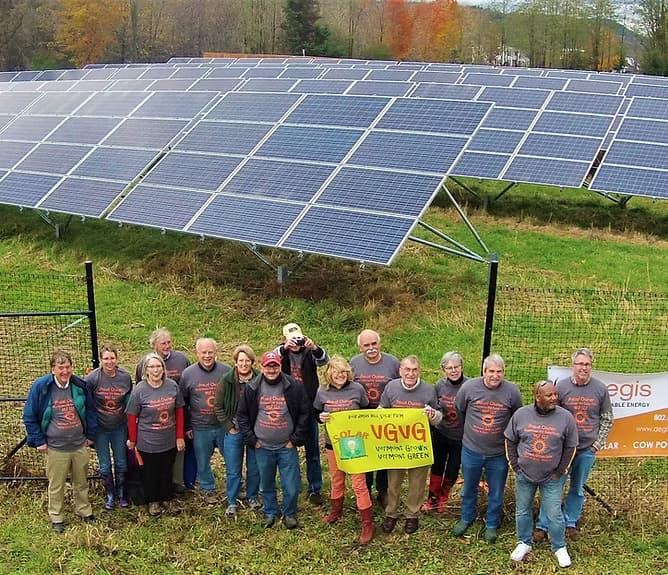 Aegis Renewable Energy installation